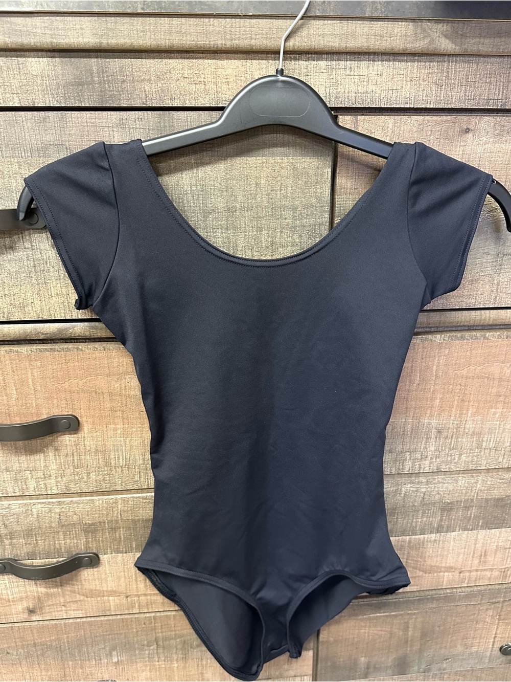 Blackmilk Black Scoop Neck Bodysuit size medium